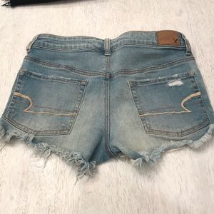 American Eagle high rise festival shorts